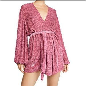 Retrofete Gabrielle robe dress in pink